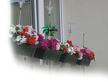 Gärtnerei Pichler / Balkonkästen bepflanzen